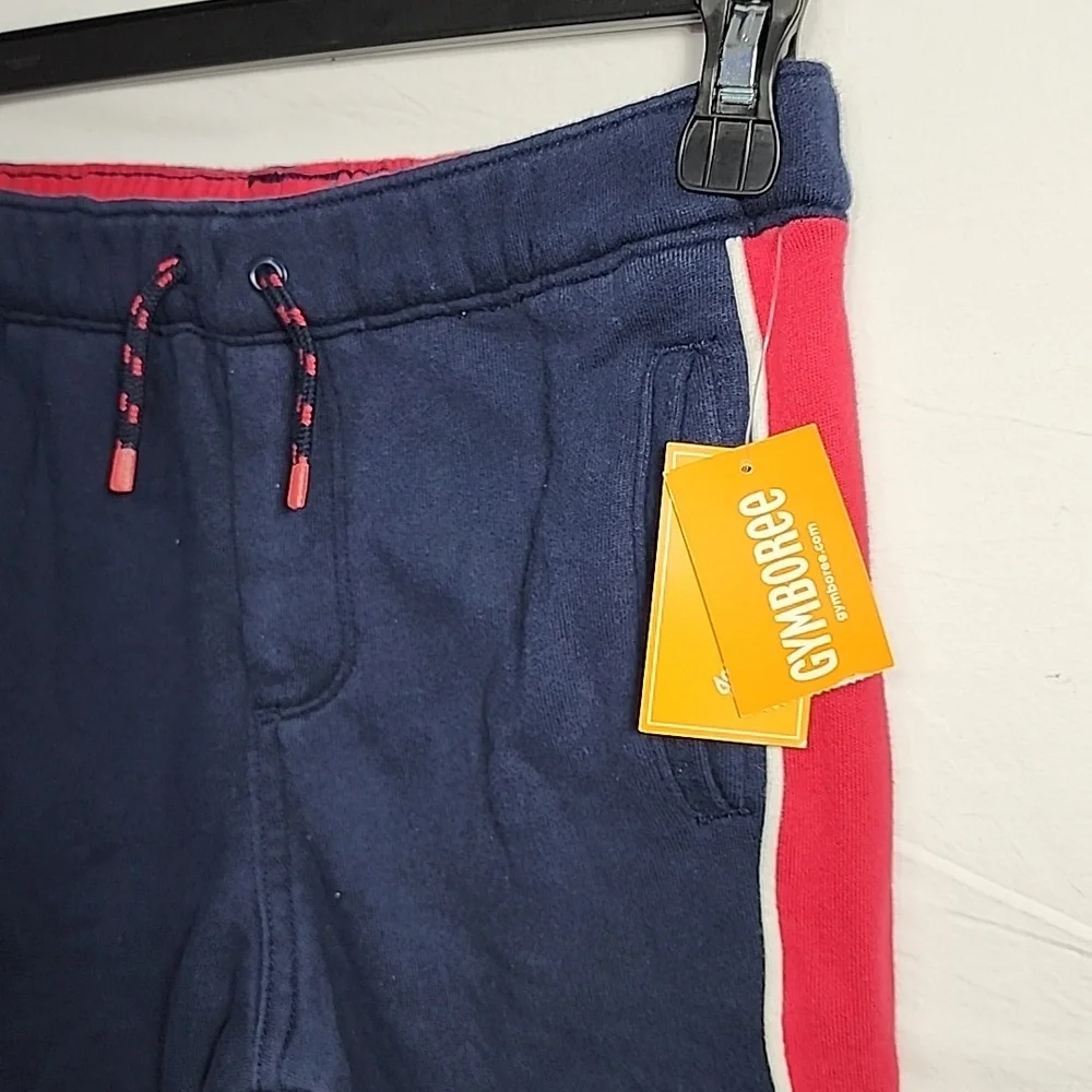 Gymboree Boys Side Stripe Jogger Pants‎ - Every Day Play blue Size 8 NWT
